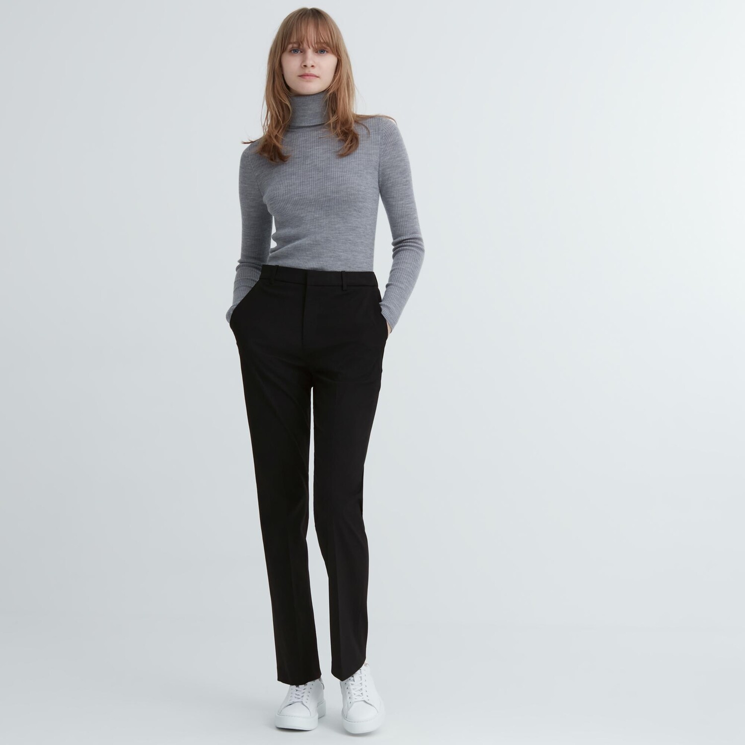 

Эластичные брюки Uniqlo, черный