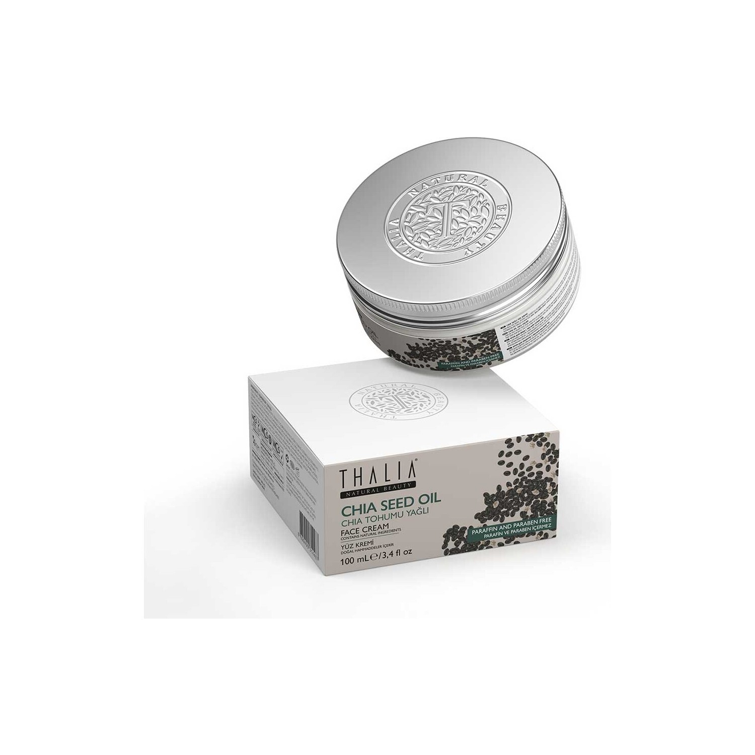

Крем для лица Thalia Sensitive & Chia Oil, 100 мл