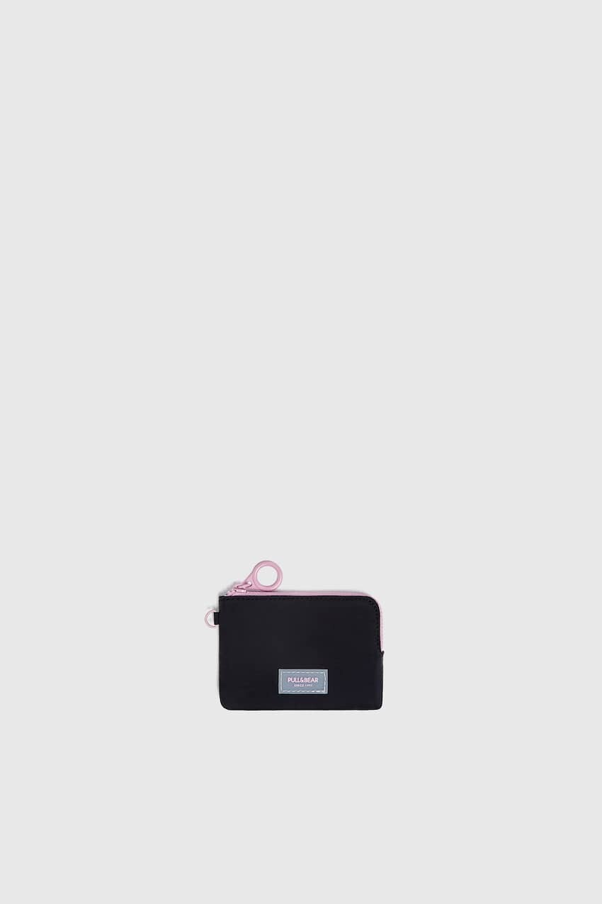 

Мягкий кошелек Pull&Bear, черный