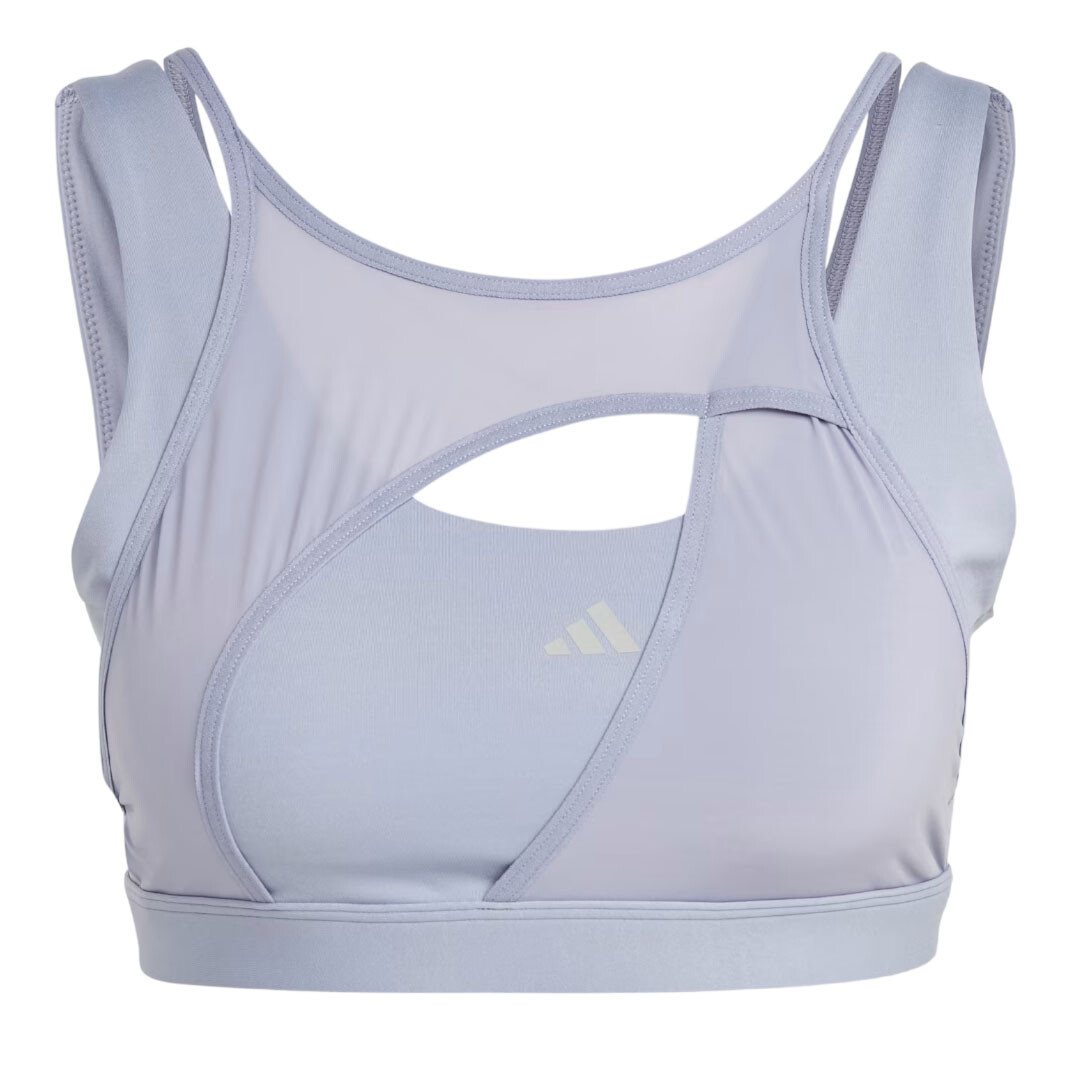 

Спортивный бюстгальтер Adidas Powerimpact Luxe Medium-support, сиреневый