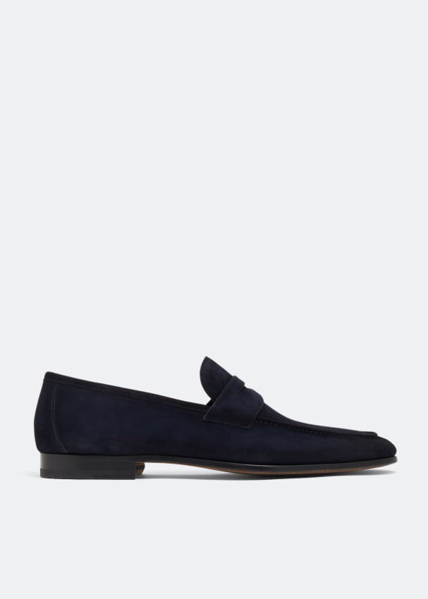 Лоферы MAGNANNI Suede loafers, синий лоферы tod s suede loafers синий