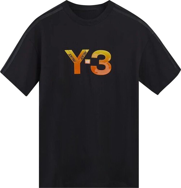 

Футболка Y-3 x Palace Logo T-Shirt 'Black', черный