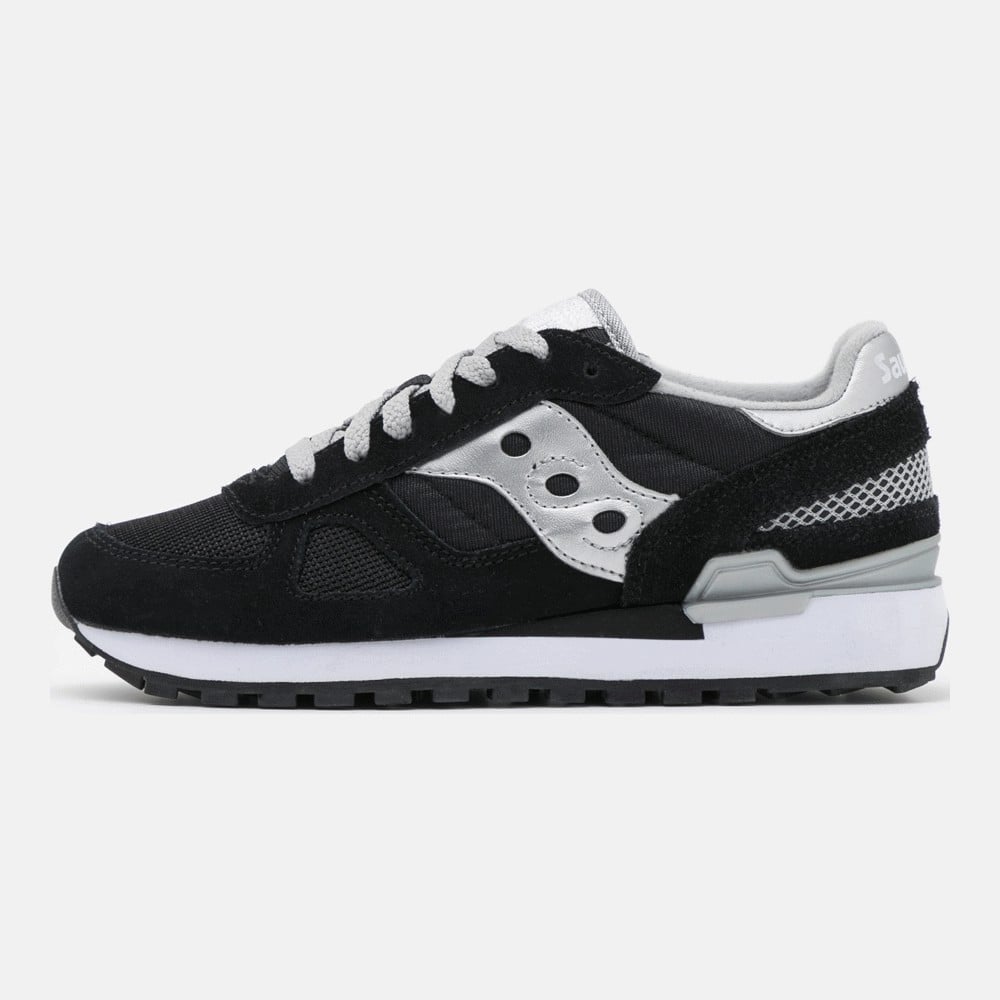 Saucony shadow sales black silver