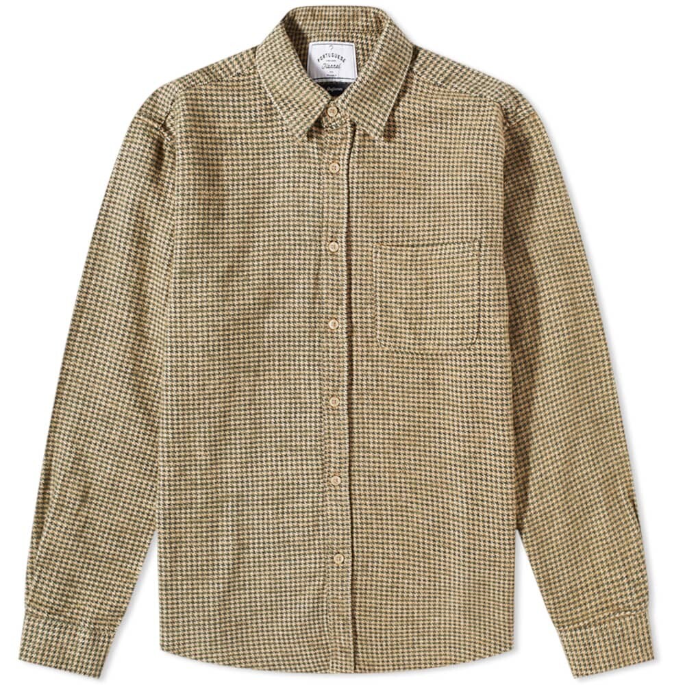 

Рубашка Portuguese Flannel Sottum Houndstooth Check Shirt