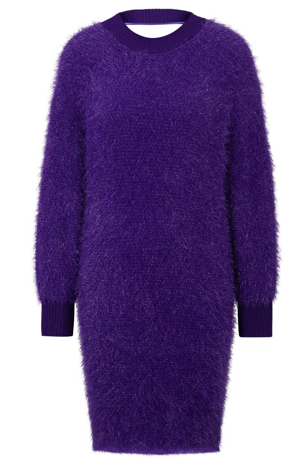 

Платье Boss Sparkly Knitted With Cut-out Back, фиолетовый
