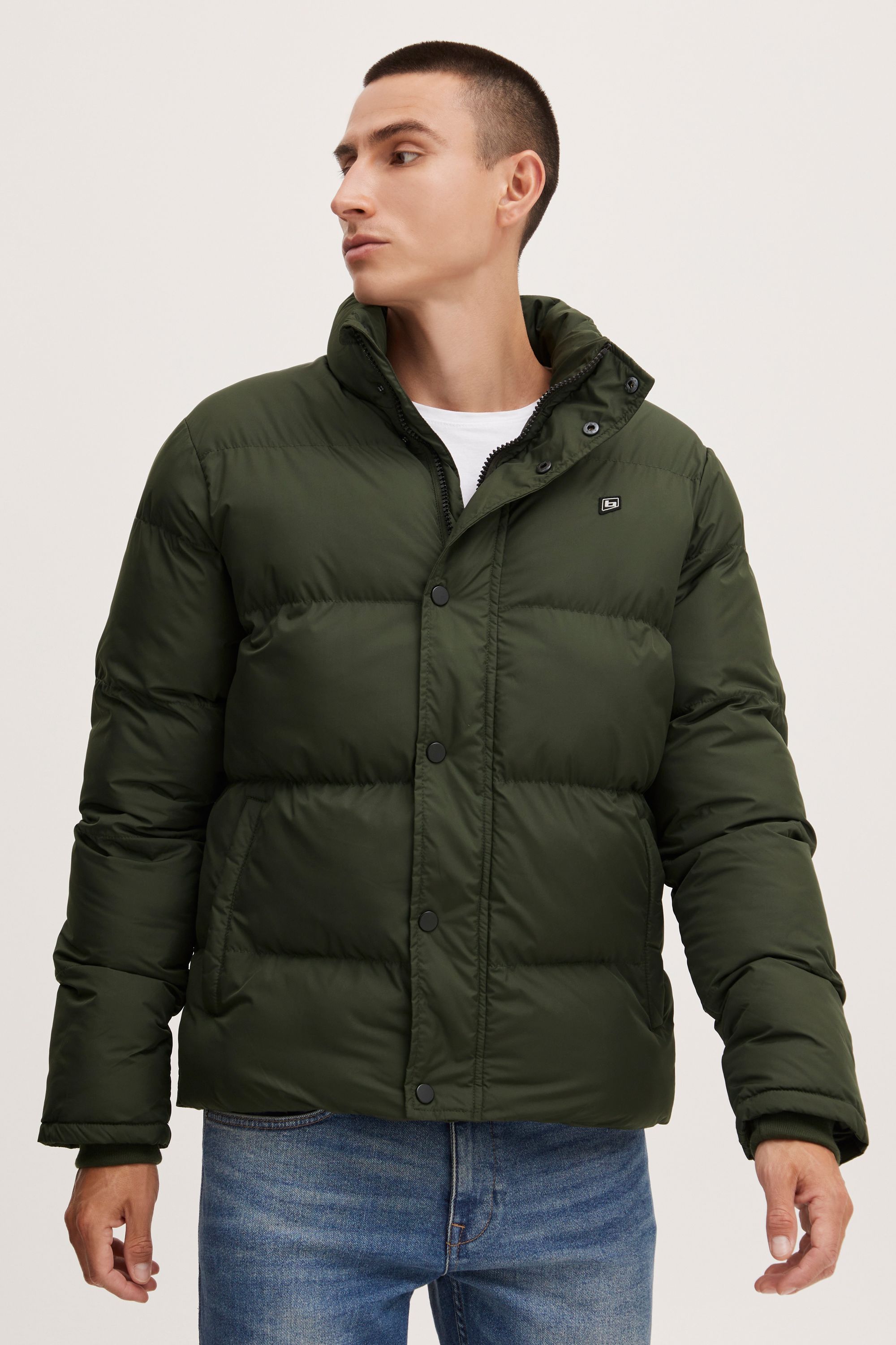 Стеганая куртка BLEND, зеленый куртка blend размер l зеленый