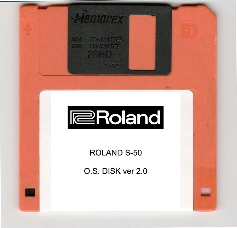 

ROLAND S-50 Операционная система Startup Disk v2 Загрузка ОС - Продавец из США! НОВЫЙ