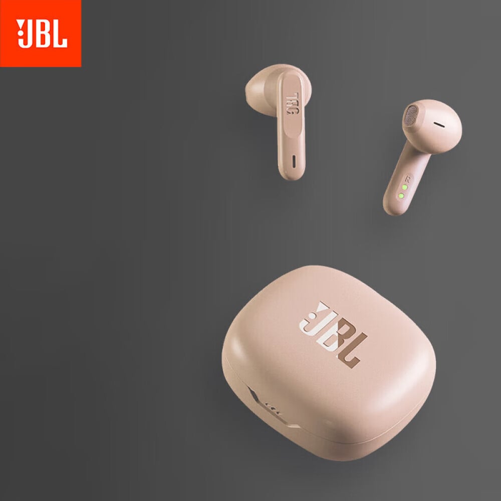 

Беспроводные наушники JBL Wave Flex с защитой от пота и шумоподавлением, золотистый