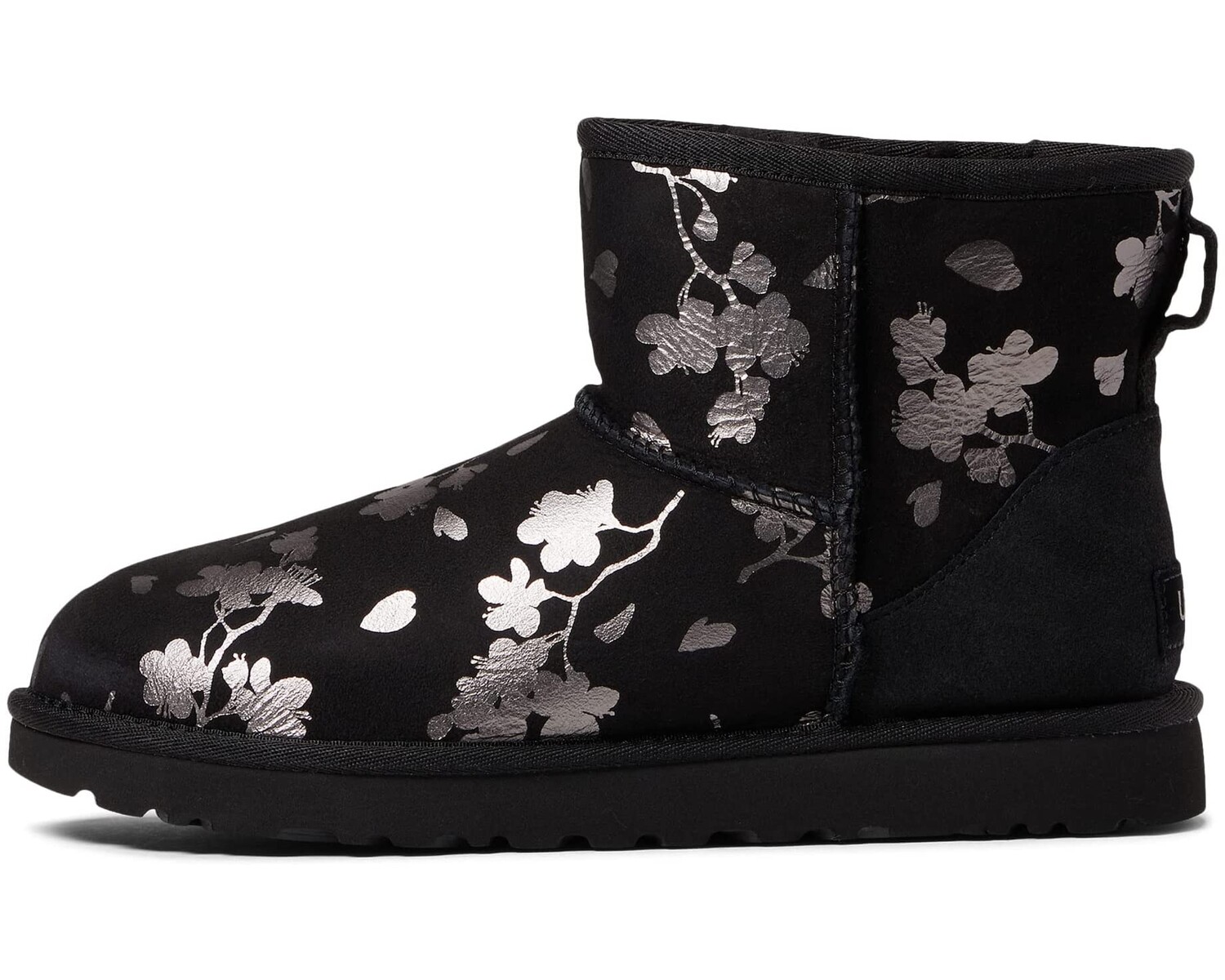 

Ботинки Classic Mini Floral Foil UGG, черный
