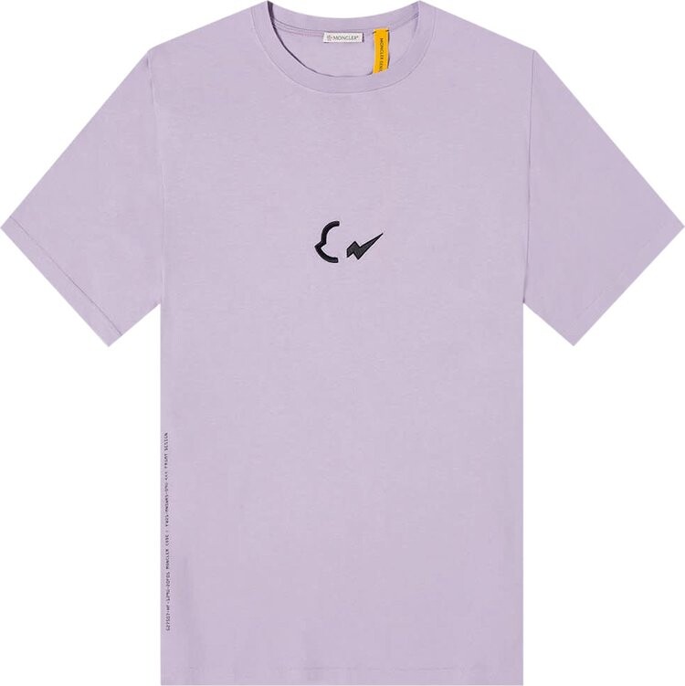 Футболка Moncler Genius x Frgmnt Hiroshi Fujiwara Studio Logo Tee 'Pastel Purple', фиолетовый hiroshi fujiwara fragment 2