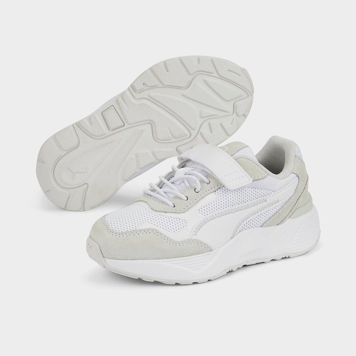 

Повседневная обувь Puma RS-Metric Core из эластичного кружева для маленьких детей, белый