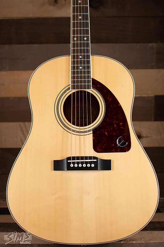 Акустическая гитара Epiphone AJ-220S, натуральный цвет AJ-220S Acoustic Guitar, Natural акустическая гитара gibson acoustic g 45 acoustic guitar natural