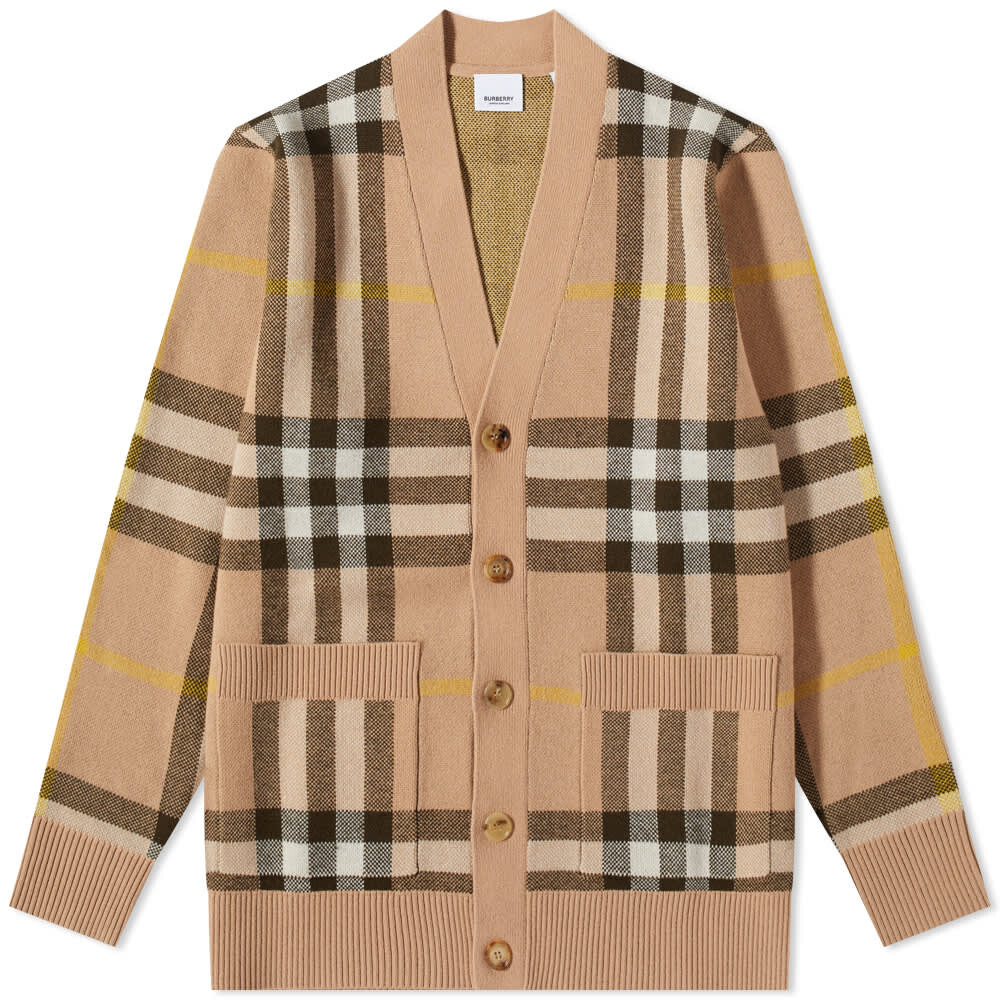 

Джемпер Burberry Wilmore Check Cardigan, Коричневый