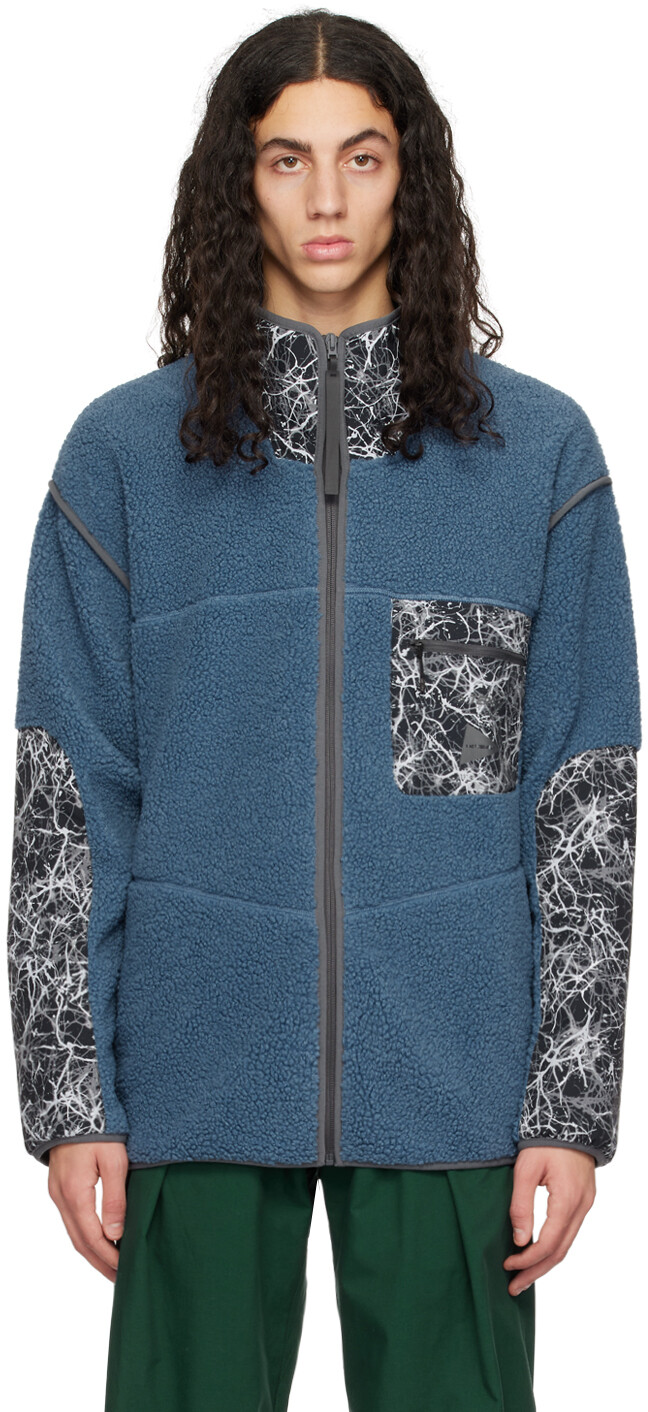 

Синяя куртка Wander Terrex adidas Originals, Синий