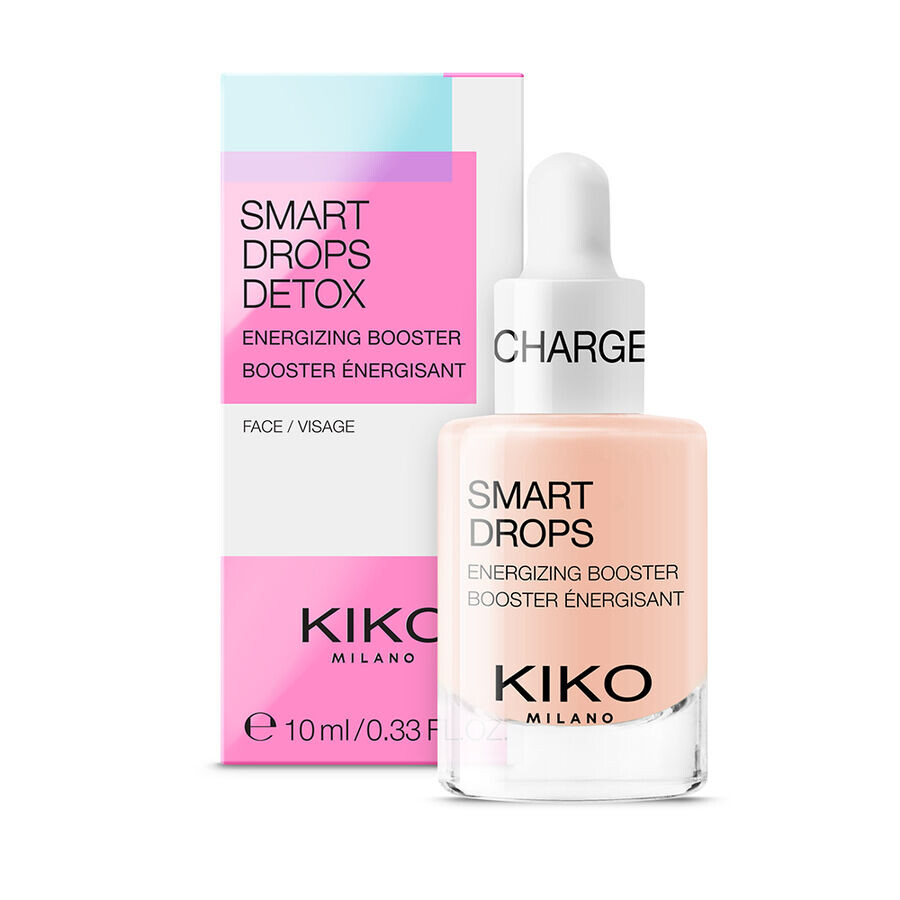 

Kiko Milano Smart Charge Drops бустер для лица с бодрящим эффектом, 10 мл