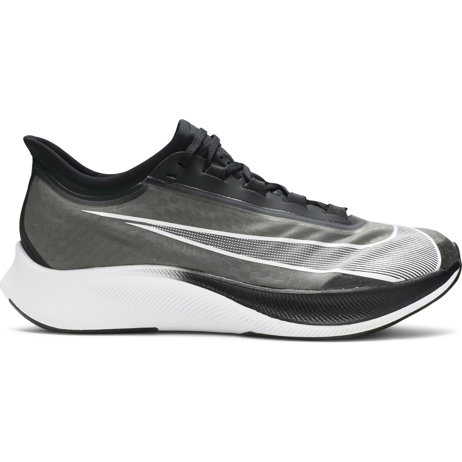 цена Кроссовки Nike Zoom Fly 3, черный/мультиколор