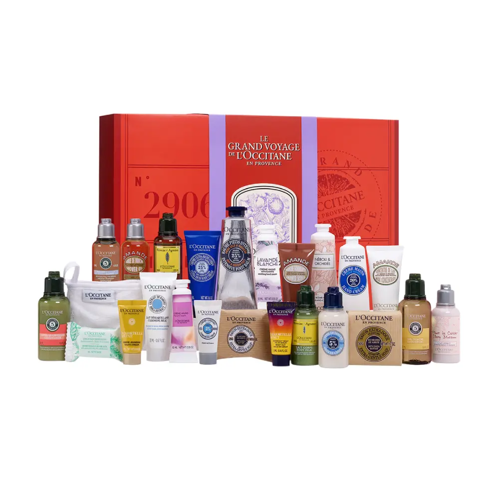 

Адвент-календарь, косметический набор, L'occitane, 24 предмета
