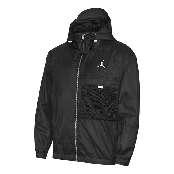 

Куртка Air Jordan Jumpman Statement Solid Color Logo Hooded Black, Черный