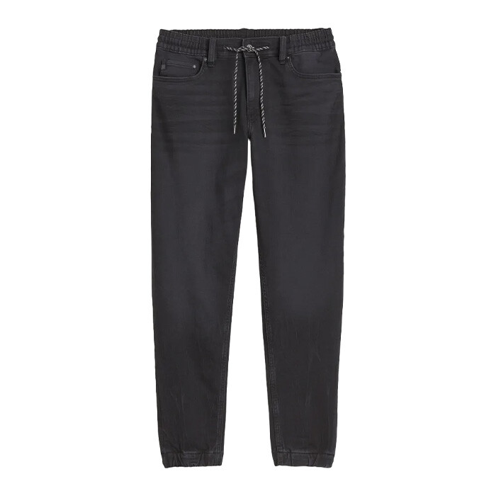 

Джоггеры H&M Hybrid Regular Tapered, черный