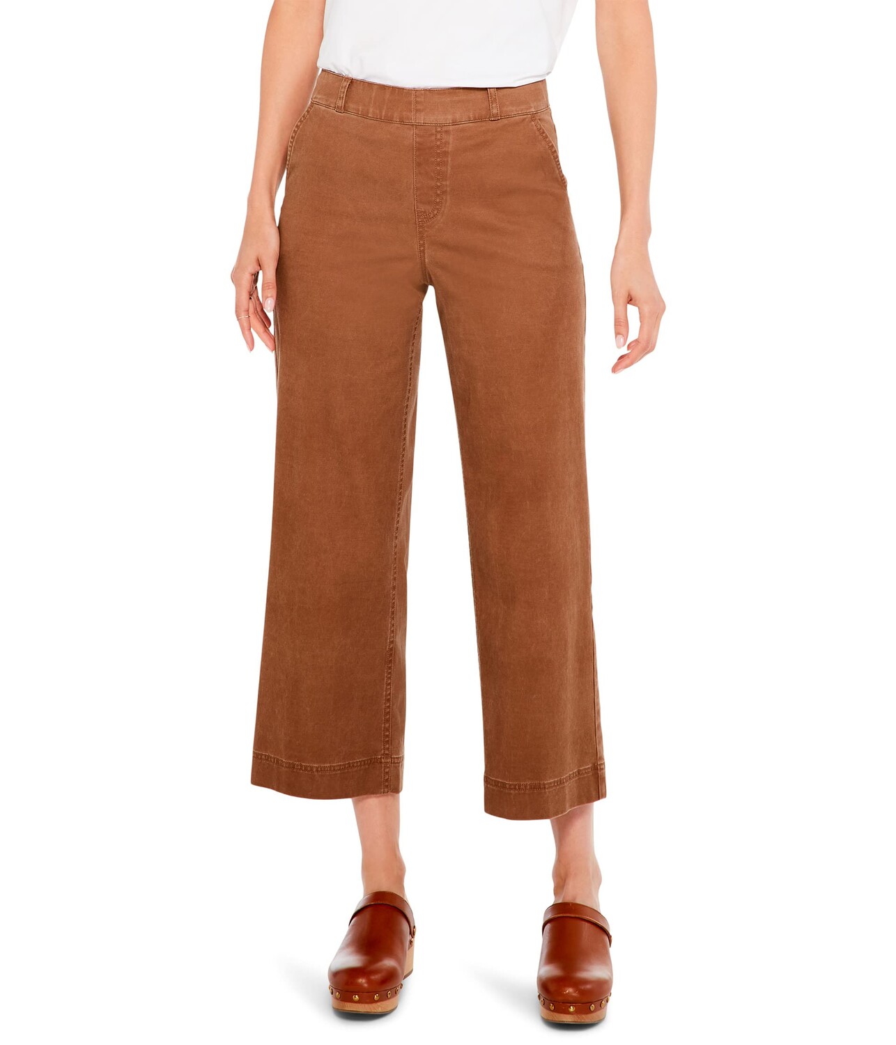 

Брюки NIC+ZOE, Crisp Stretch Wide Leg Pants