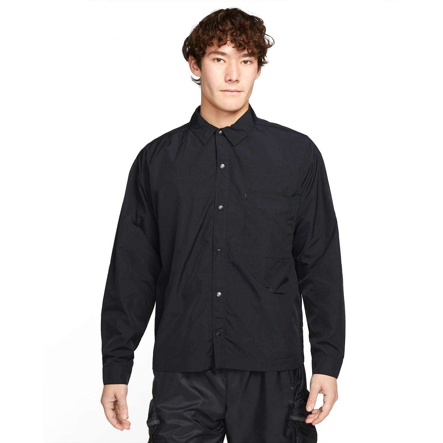 

Рубашка Nike Sportswear Tech Pack Woven, черный