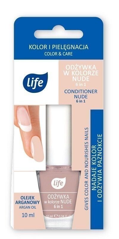 

Life Nude 6w1 Кондиционер для ногтей, 06