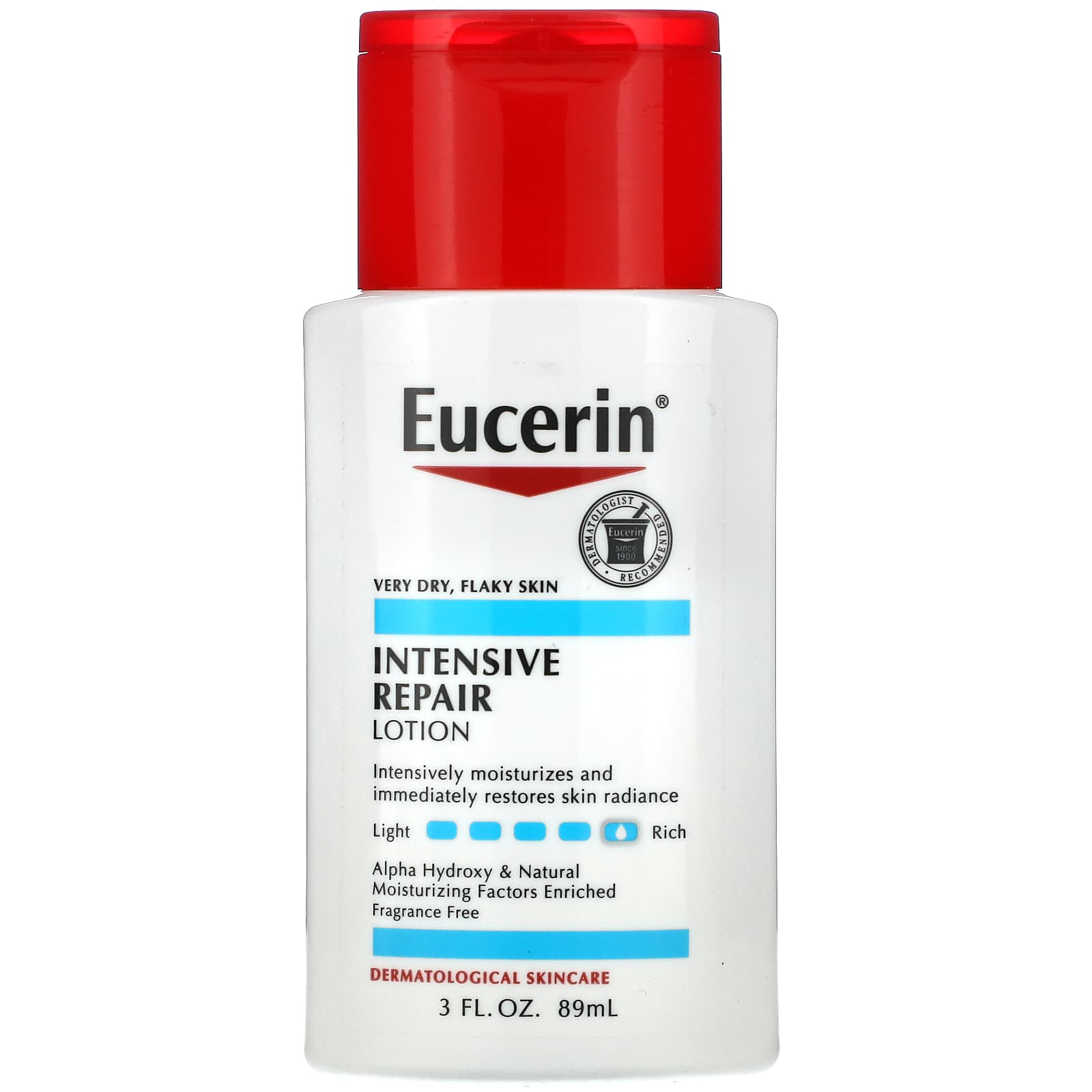 Интенсивный восстанавливающий лосьон, 89 мл (3 жидк. Унции) Eucerin