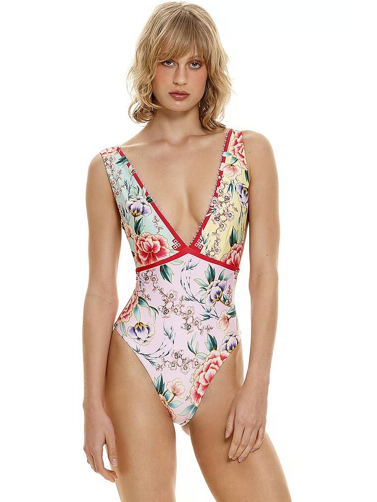 

Купальник Agua Bendita Tulipa One-piece, мультиколор