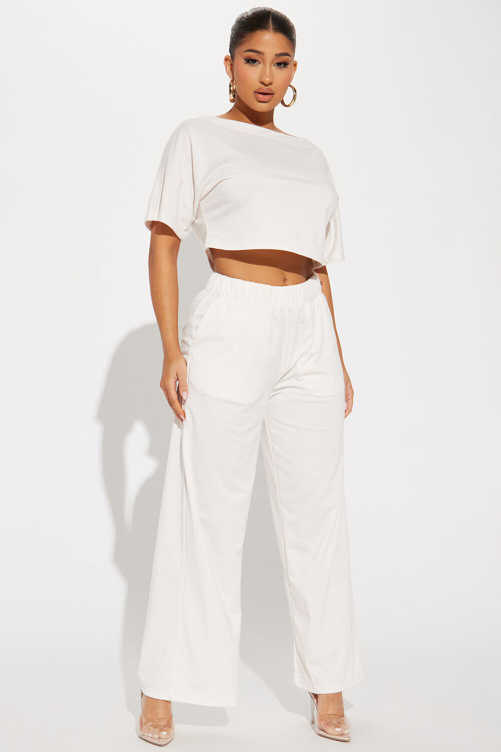 

Брюки Fashion Nova YPS8500, кремовый