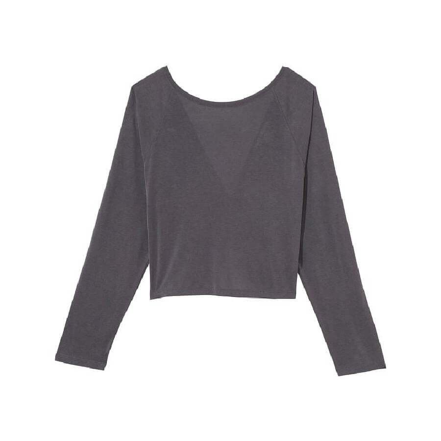 

Топ Victoria's Secret Sandwashed Jersey Twist-Back, черный