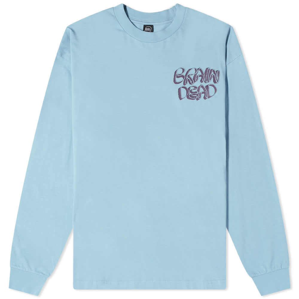 

Футболка Brain Dead Wine Chomper Long Sleeve Tee, Синий