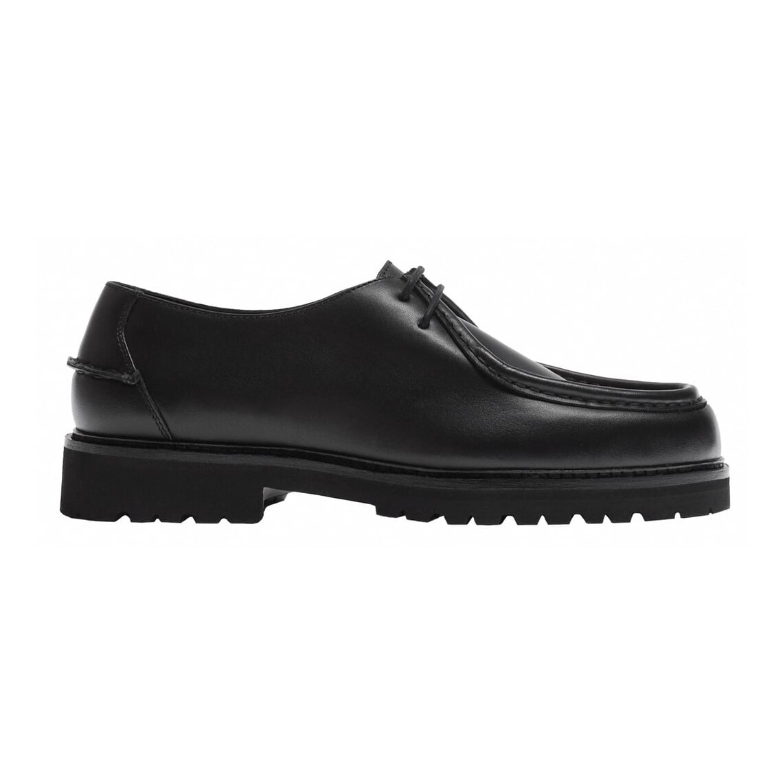 

Туфли Zara Origins Vibram Leather With Moc Toe, черный