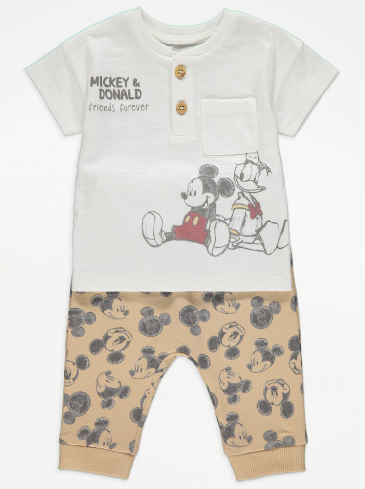 

Костюм с изображением футболки и брюк персонажа Disney Mickey & Friends George.