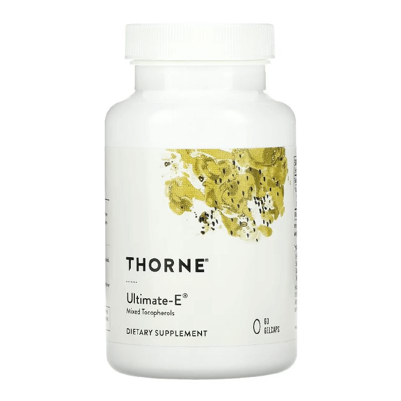 Витамин Е Thorne Research 500МЕ, 60 капсул витамин d thorne research 1000 me 90 капсул