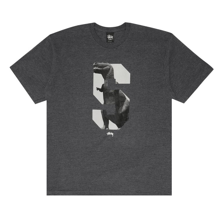 

Футболка Stussy S Dino 'Dark Grey', серый