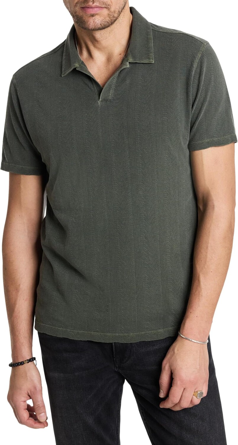 

Поло John Varvatos Zion Polo K6171F24, цвет Tarp Green