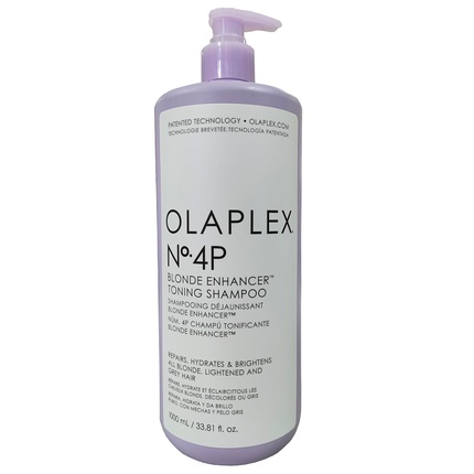 Olaplex Blond Enhancer Тонирующий шампунь № 4P 1000мл olaplex 4p
