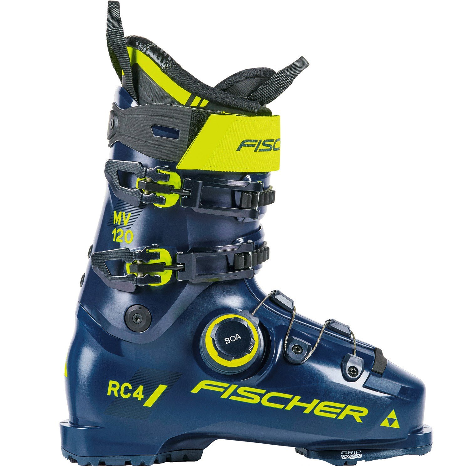 Лыжные ботинки Fischer RC4 120 MV BOA 2024 горные лыжи fischer rc4 the curv dtx rt rc4 z12 pr 178