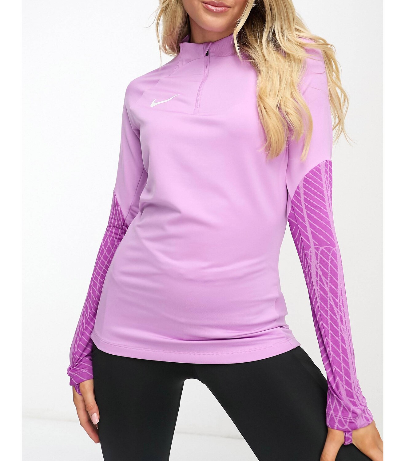 

Фиолетовая спортивная футболка Nike Football Strike Dri-Fit, Фиолетовый
