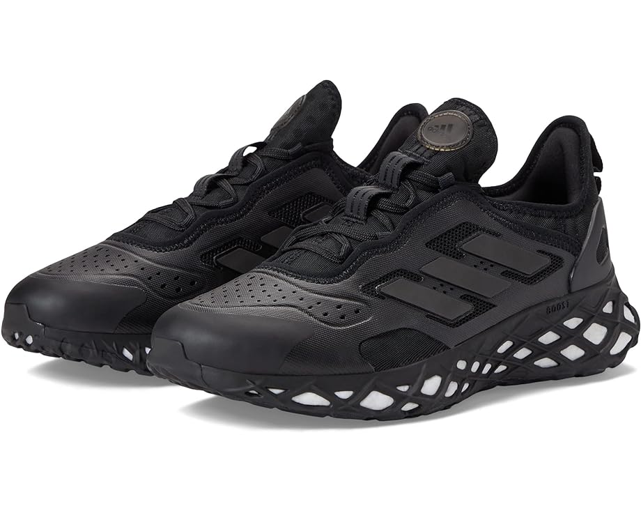 Кроссовки Adidas Web Boost, цвет Black/Black/Black цена и фото