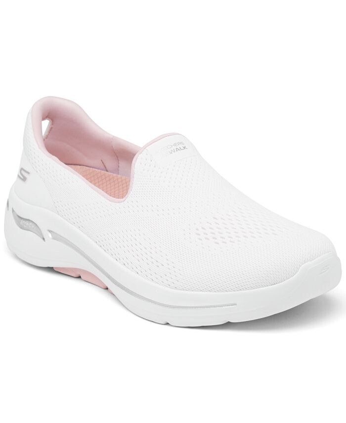 

Женские кроссовки GO WALK Arch Fit — прогулочные слипоны Imagined от Finish Line Skechers, зеленый