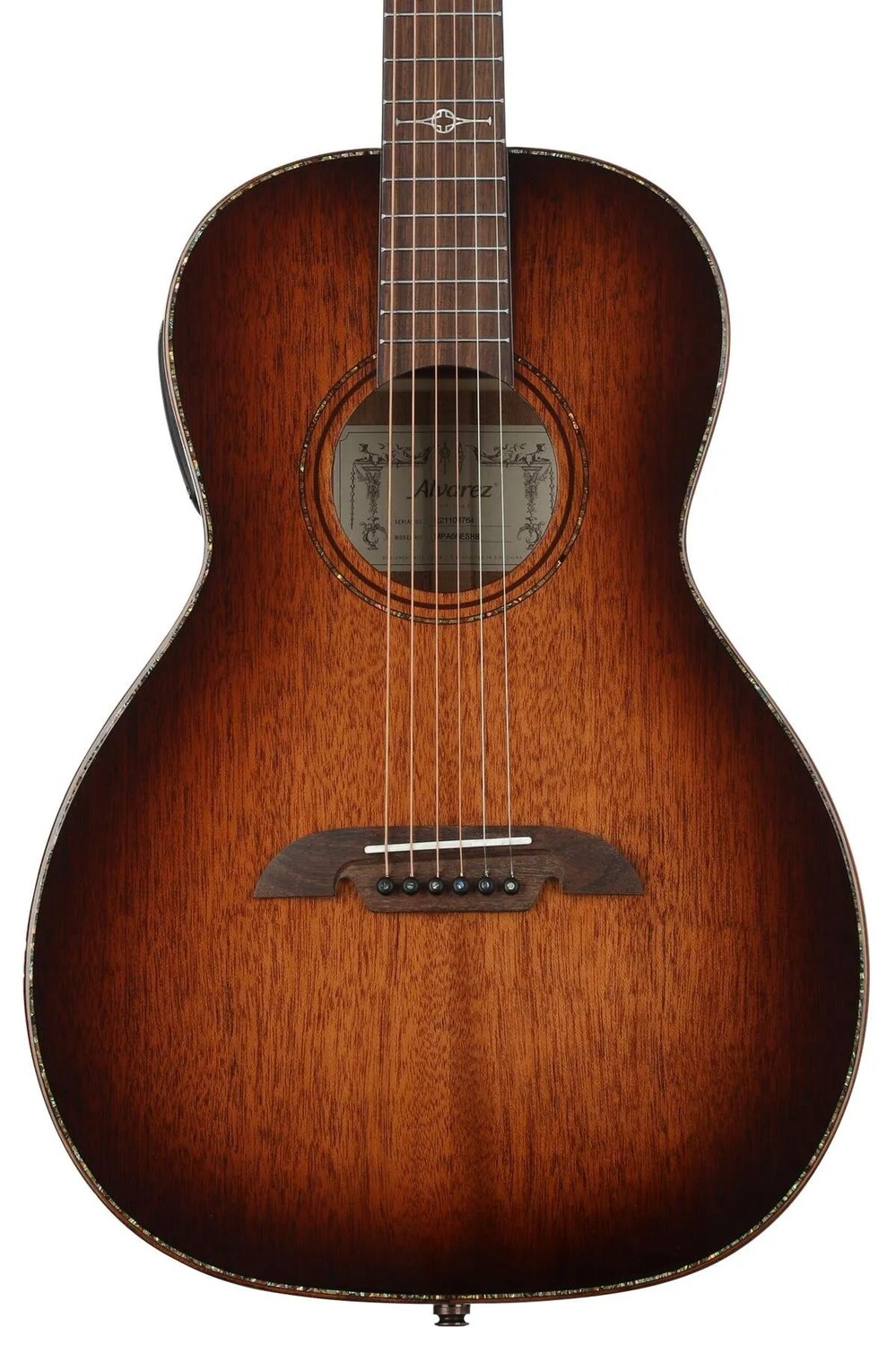 

Акустико-электрическая гитара Alvarez MPA66ESHB Masterworks A66 Parlor - Shadowburst