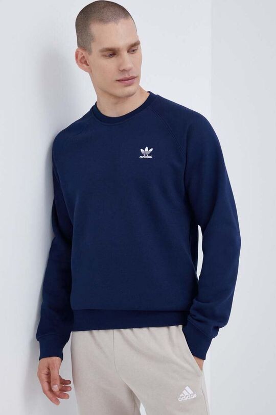 

Толстовка Essentials с круглым вырезом adidas Originals, темно-синий
