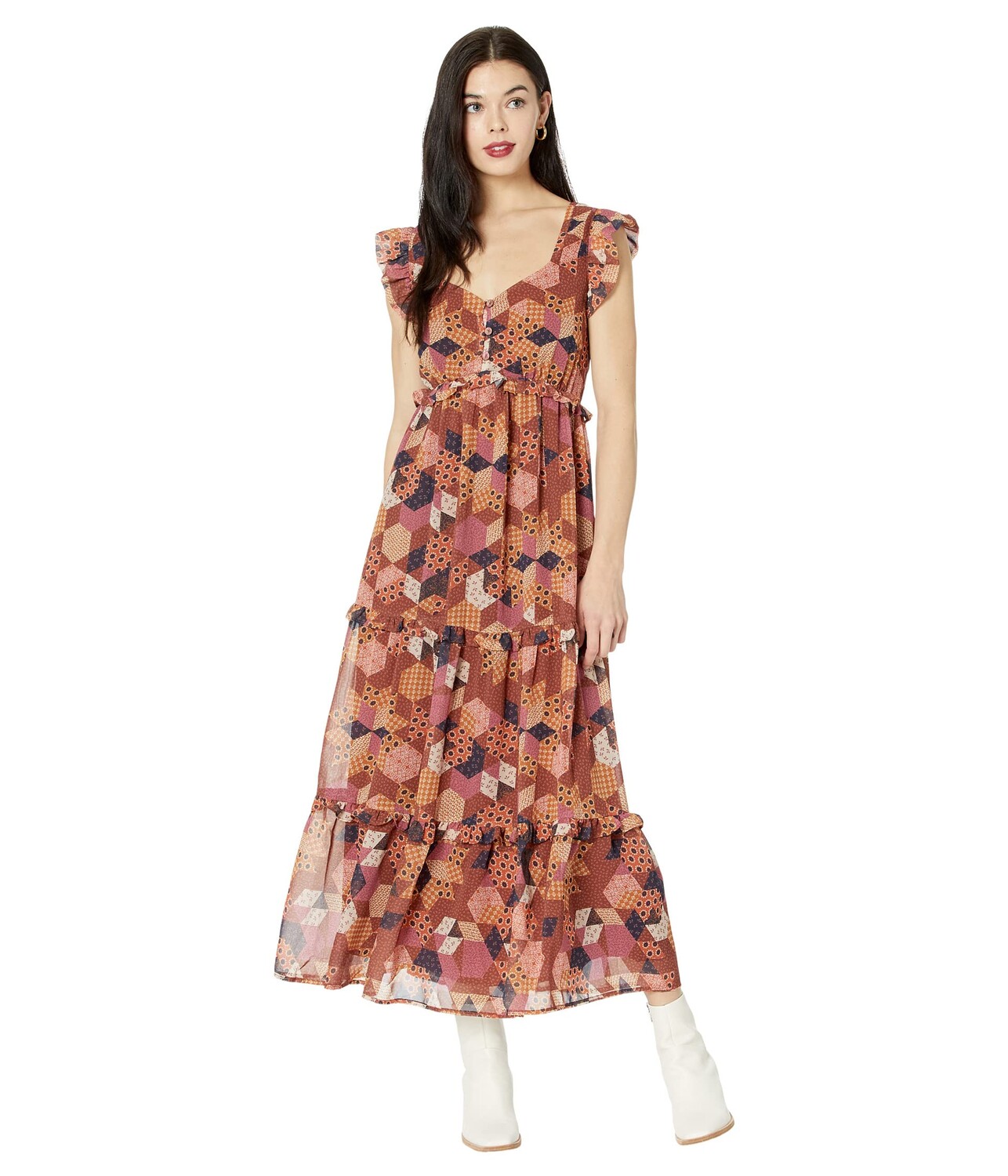 

Платье Lost + Wander, Southern Bell Maxi Dress