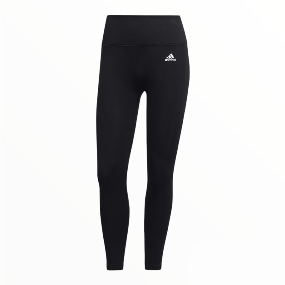 

Тайтсы Adidas Aeroknit Seamless 7/8 Yoga, черный