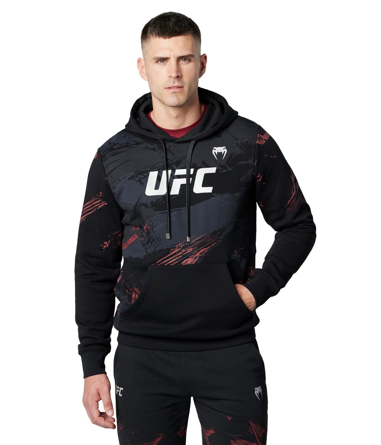 

Худи VENUM, UFC Venum Authentic Fight Week 2.0 Hoodie, Черный