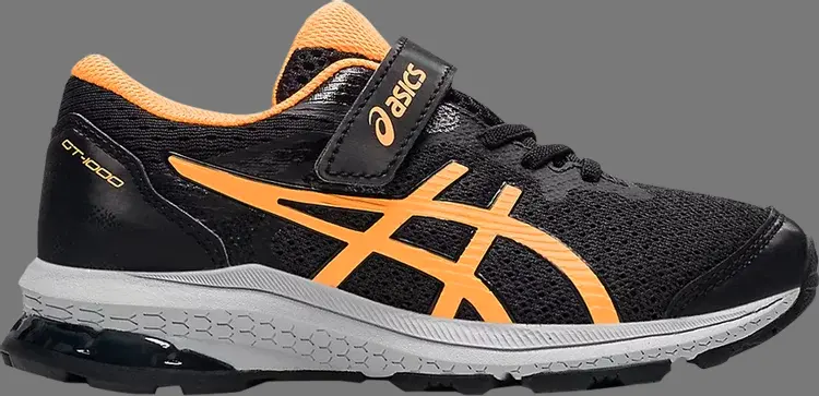 

Кроссовки gt 1000 10 ps 'metropolis orange pop' Asics, черный