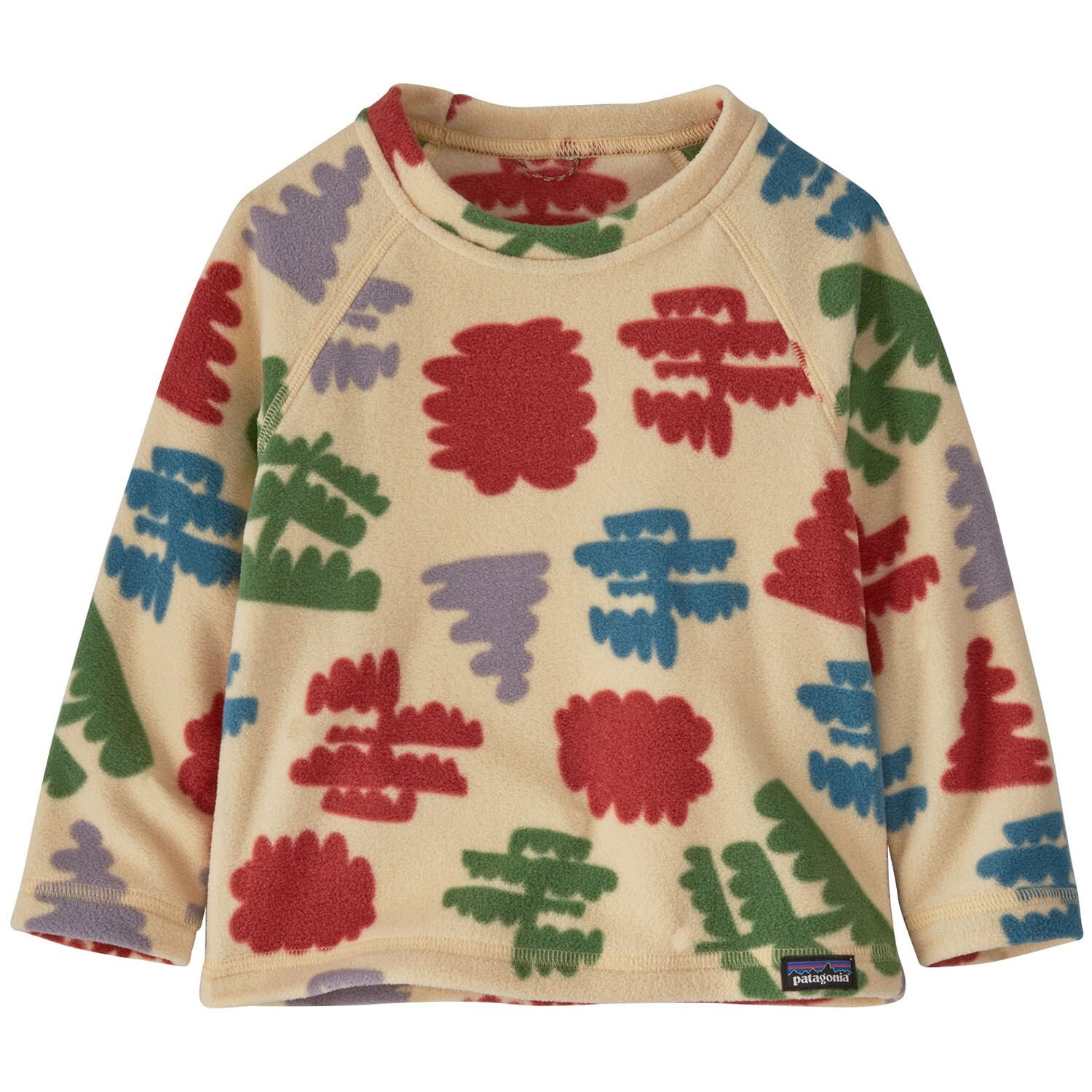 Рубашка детская Patagonia Micro D Crew, белый