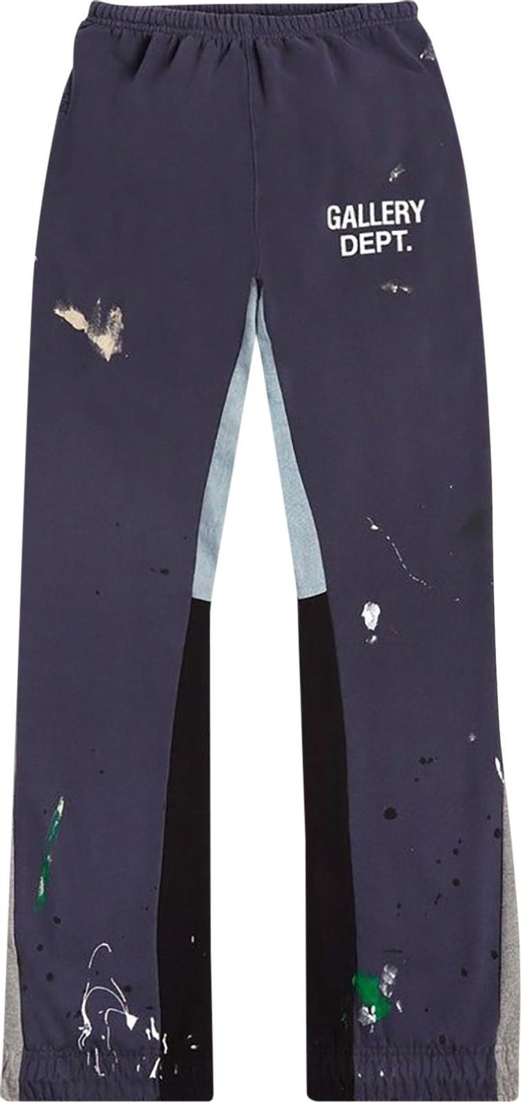 Спортивные брюки Gallery Dept. GD Flared Sweatpant 'Navy', синий - фото