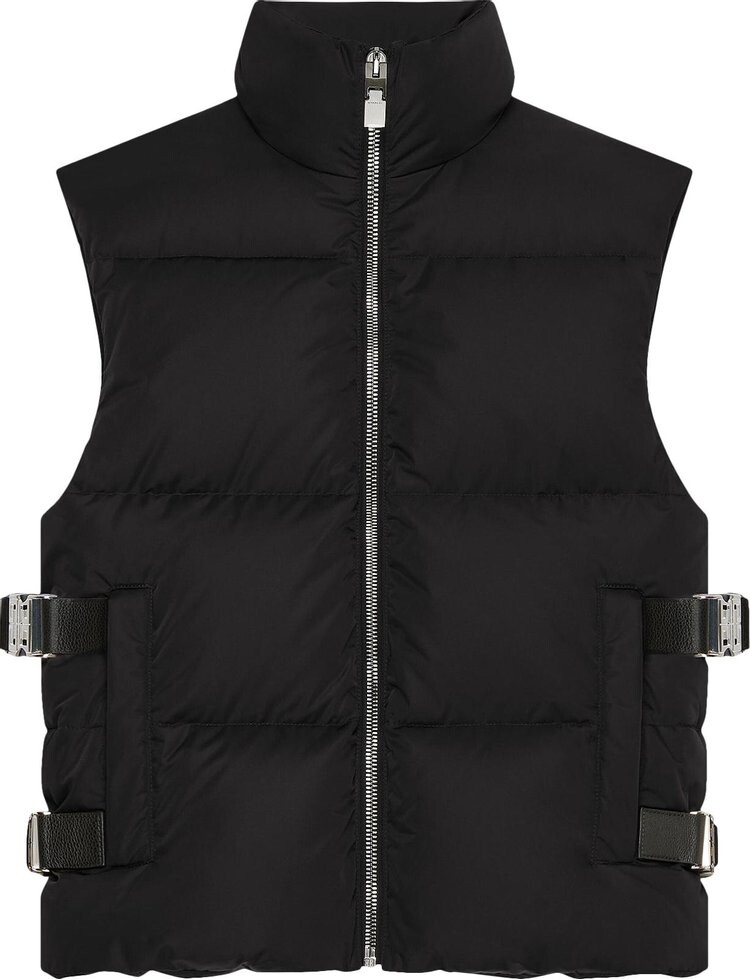 

Пуховик Givenchy 4G Buckle Puffer Sleeveless Vest 'Black', черный